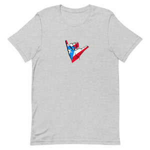 Puerto Rico Flag Shaka T-shirt